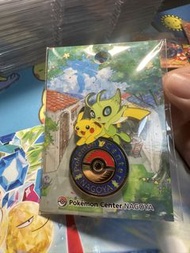 寶可夢中心名古屋 皮卡丘 謝米 別針 pokemon pin 比卡超 雪拉比