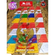 (Contents 20 Pcs) Garuda 8 Pennant Flags daun - 2.7 meters long -