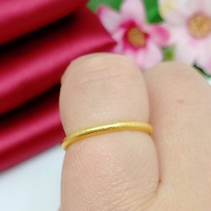 FA6 Gold 916 Rattan Split Ring Below 1g / Gold 916 Ring Below