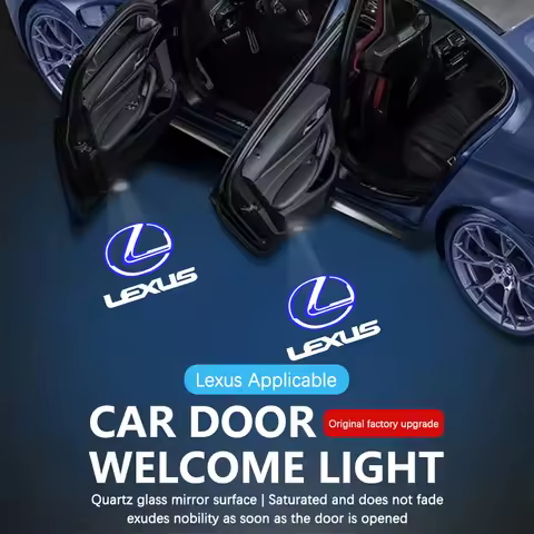 LED Projector Lamp Car Door Welcome Ghost Shadow Lights For Lexus F Sport LS500 LS600 LS460 RX300 RX