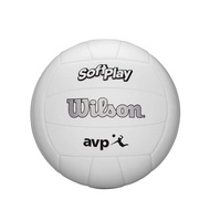 Wilson AVP Soft Play Volleyball - White