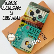 (IPC45) Softcase procamera for TECNO SPARK 30C COOL Motif /Case TECNO SPARK 30C rubber material lntu