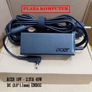 Acer Aspire 3 ADP-45FE F 19V-2.37A 3.0*1.1 Embossed Charger Adapter