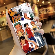 For OPPO F11 F9 Pro New Film Case Gloss Cartoon (One Piece) Luffy Full Cover Casing Camera Protection Shockproof Phone Cases