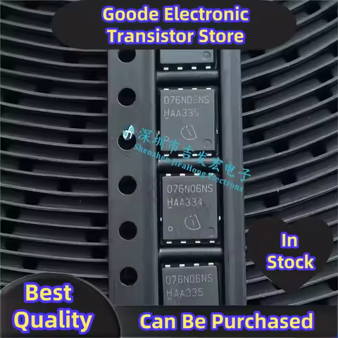 10PCS 076N06NS BSC076N06NS3G TDSON-8 60V 50A HOT Best Quality