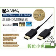 數位小兔【CAMKA HDMI(A)-HDMI(A) 超細 HDMI傳輸線 0.8M】電視 液晶螢幕 HD1108 筆電 投影機