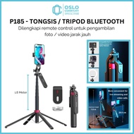 OSLO COMPANY - P185 Selfie Stick 360 Tripod Tongsis Camera Handphone Remote Bluetooth Wireless