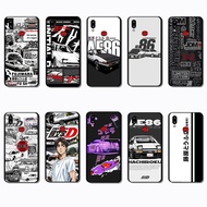 for 3c Samsung A6 A7 A8 A9 A01 A02 A10 A10S AE 86 Soft black TPU case