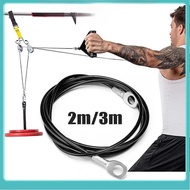 2 Gym Sling Cable3m/s Home Gym Sling Straps Heavy Duty Gym Cable Straps Steel Fitness Accessories