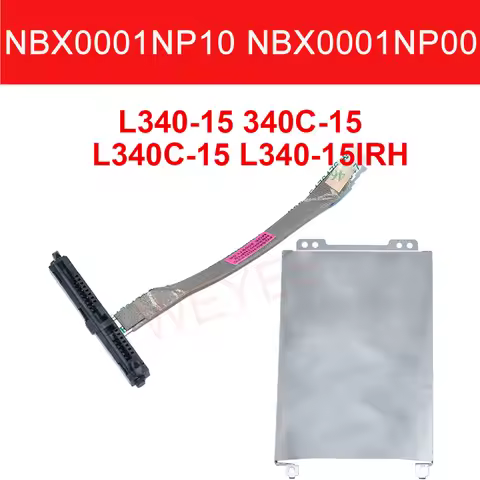 SATA HDD Caddy Tray & Hard Drive Connector Cable NBX0001NP10 NBX0001NP00 New For Lenovo Ideapad L340