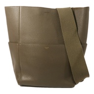 CELINE 牛皮皮革Sangle Bucket Large肩背袋