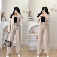 Daily One Set Baju Setelan Wanita