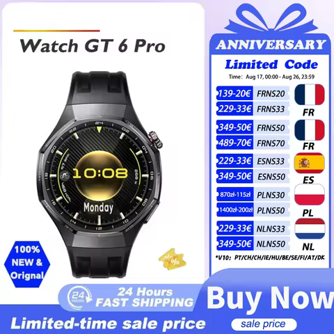 HUAWEI WATCH GT 6 Pro HUAWEI Smartwatch HUAWEI watch 1.47”AMOLED 21 Day Battery Life HarmonyOS 6.0 N