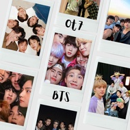 BTS OT7 POLAROID PRINTING (FUJIFILM)