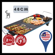 dapur elektrik HEBAT👍 Premium High Quality Korean Style Electric Non Stick Grill Pan Barbecue BBQ Stove Panggangan BBQ