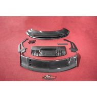 Porsche Carrera 992 / 911 Rear Spoiler GT3 Real Dry Carbon Fiber Engine Cover Ducktail TOP Spoiler