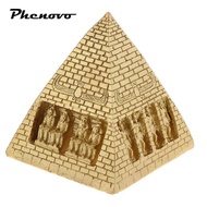 [Phenovo] Ancient Building Architecture Model Statue Egyptain Pyramid Figurine Craft
