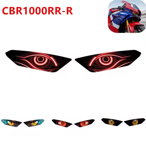 For HONDA CBR1000RR-R CBR1000RR CBR1000 RR Motorcycle Accessories Headlight Protection Sticker Headl