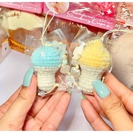 [Gifts not for sale] beaded yard mushroom keychains, gift accessories