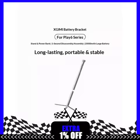 XGIMI For Play 6 Multifunctional portable floor stand Camping partner Rechargeable bracket