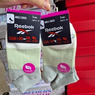 Reebok Girls Socks |Girls Kids Ankle Socks Reebok Original | 3 Pairs