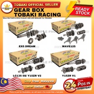 EX5/ DREAM/ WAVE125/ FUTURE125/ WAVE110/ Y15ZR Y16ZR LC135 5S TOBAKI RACING GEAR BOX FULL SET TRANMI