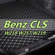 [ Benz CLS ] Trunk Mat- READY STOCK Premium PU Leather Trunk Liner Boot Cargo