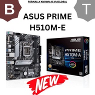 [Authentic Original] ASUS PRIME H510M-E - LGA1200 - DDR4 - M.2 SSD Slot - HDMI - USB 3.2 - UEFI Bios
