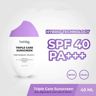 [BPOM]FACETOLOGY BUNDLING BELI 2GRATIS 1 SUNSCREEN TRIPLE CARE&MICELLAR WATER CALENDULA 300ML FREE L