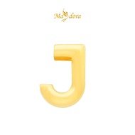 MASDORA 916 Gold Beads Bead Emas ~ Alphabet 3D - J (EMAS 916/22K)