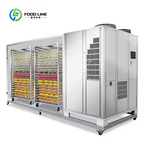 Industrial Dehydrator Customized, Heat Pump Hot Air Dryer for Sausage Coconut Cocoa Beans Chilli Mea