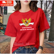 MERAH Unisex August T-Shirt Hut Ri 80 Tops AdultWanita T-Shirt T-Shirt 17 August 2025 T-Shirt Top T-