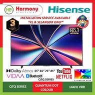 𝟐𝟎𝟐𝟓 𝐍𝐄𝐖* HISENSE 55" 65" 75" 85" 4K QLED Smart TV Q7Q Series 144Hz Game Mode Pro 55Q7Q 65Q7Q 75Q7Q 