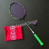 【Ready Stock】Li Ning Badminton Racket HALBERTEC 9000 All Star Professional Competition Training Badm