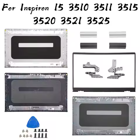 Parts For Inspiron 15 3510 3511 3515 3520 3521 3525 LCD Back Cover Bezel/Hinges hinge cover Repair 1