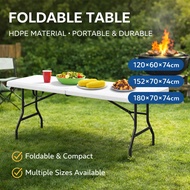 Foldable Long Table Folding Dining Table Outdoor Fold Table Meja Panjang Pasar Meja Lipat Meja Event