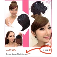 Fringe Bangs Clip Extension