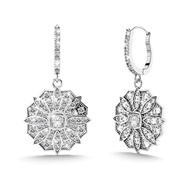 ANNIE BLOOM Feme Bloom Earrings White Gold