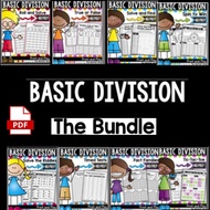 483- Basic Division Bundle Primary Maths Worksheet Mathematics Practice