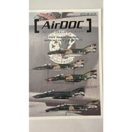 AIRDOC S72-03 Stencils USAFE F-4 E/G/RF-4C Phantom II 1/72 - DECAL