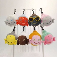 Fo U Buddha plush pendant blind box lucky Buddha head good luck pendant trendy doll doll figure hot 