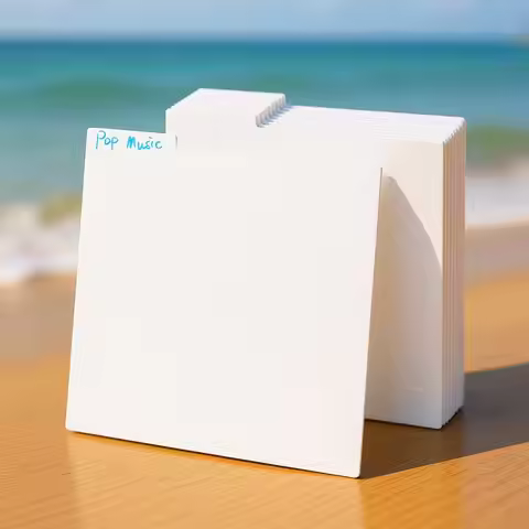 10Pcs Vinyl Record Dividers Sturdy Album Sorting Index Card Tabs for Efficient Record Organization a