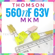 Thomson 560nF 63V MKM Metalized Polyester Capacitor 564 0.56uF