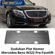 License Plate Holder Mercy W222 Pre-FL Front License Plate Holder Mercedes S400 S500