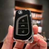 Taiwan Shipping ️ CAMRY Car Flip Key Box Cover Case Fob Suitable For Toyota Auris Corolla Avensis Ve