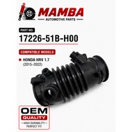 AIR HOSE HONDA HRV 1.7 (2015-2022) OEM 17226-51B-H00