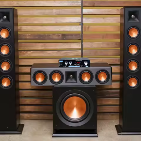 Bluetooth-Compatible Wireless Power Amplifier Stereo Audio Amplifier HiFi Digital Stereo Sound Ampli