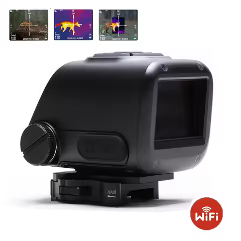 256 Thermal Fusion Scope, Dual Spectra Thermal/Night vision scope Hunting, 2K Optical Channel, WiFi 