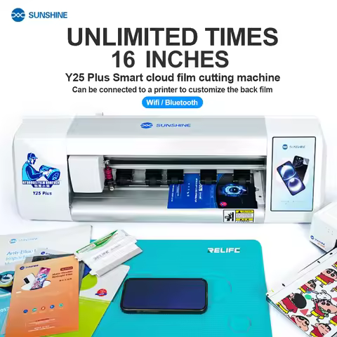 SUNSHINE Y25 Plus Unlimited Times 16 Inches Cutting Machine WiFi+Bluetooth Dual Intelligent Operatio