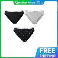 Calvin Klein | กางเกงในบิกินี คารูเซล คอตตอน สเตรช 3 ชิ้น รุ่น QP12580-079